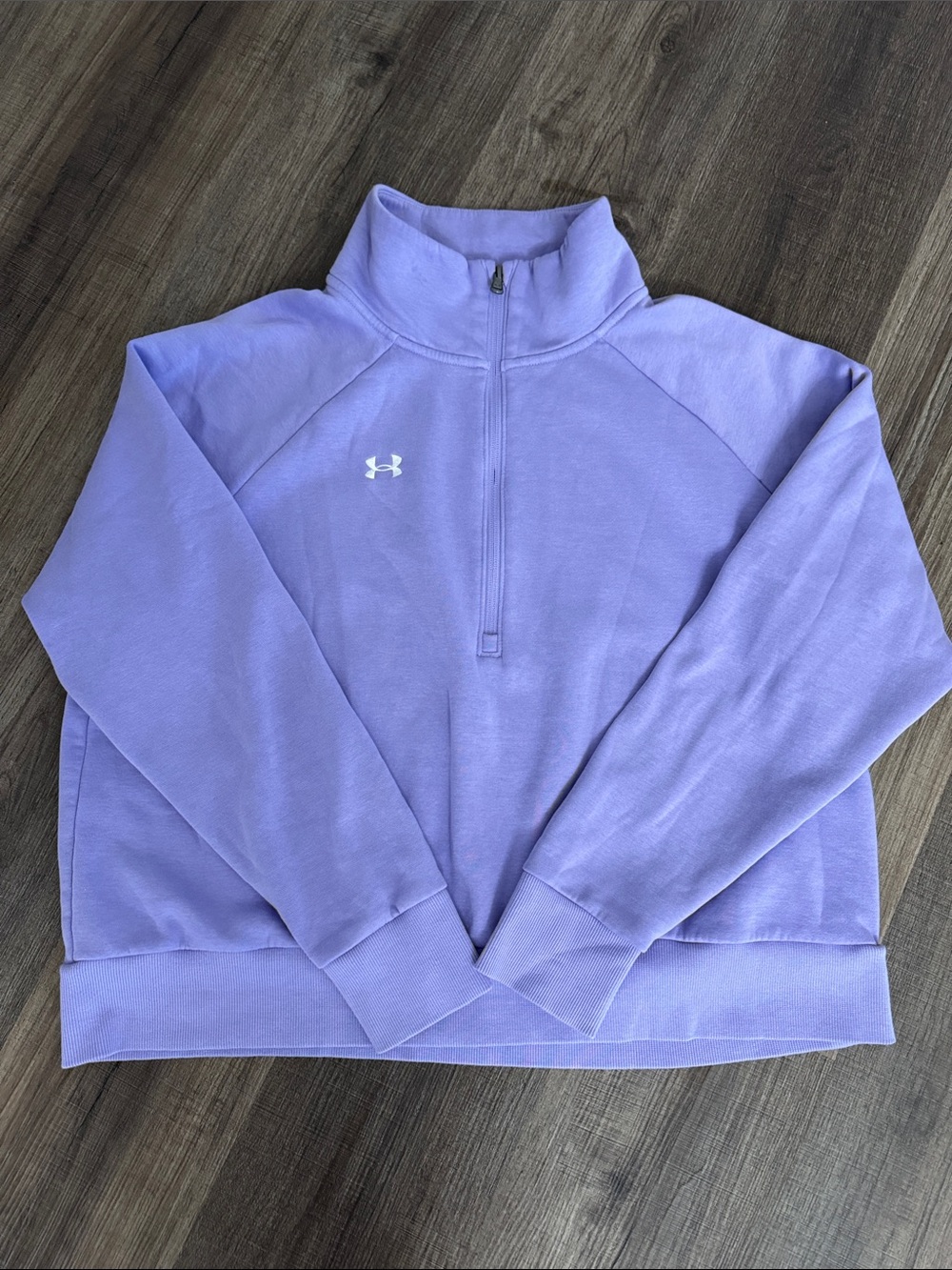 Under Armour Lilac Half-Zip Pullover